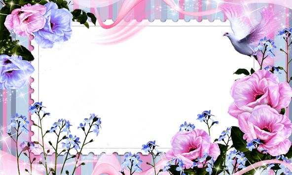 Flowers photo frames 4 تصوير الشاشة
