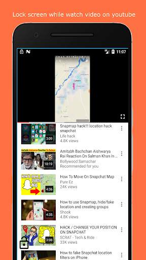 Video touch lock for youtube - locki touch lock 2 تصوير الشاشة