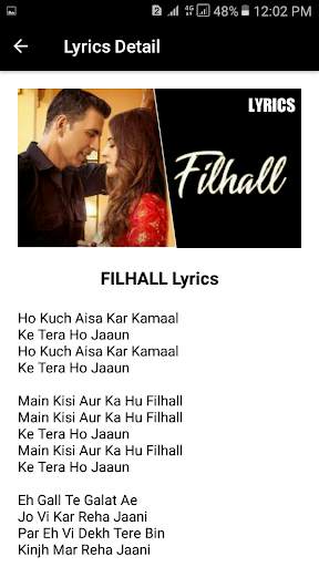 Lyrics India - New Song Lyrics App screenshot 6