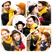 Collage Maker - Sticker, Filter Selfie Editor أيقونة