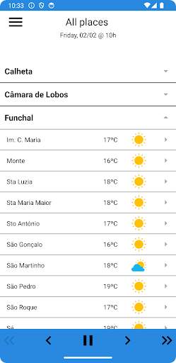 MadeiraWeather screenshot 4