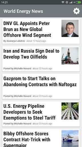 World Energy News screenshot 2