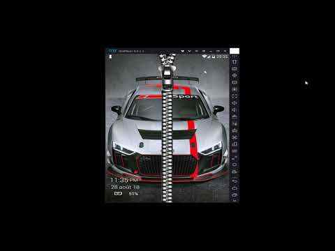 Car zipper Lock Screen Wallpaper 1 تصوير الشاشة