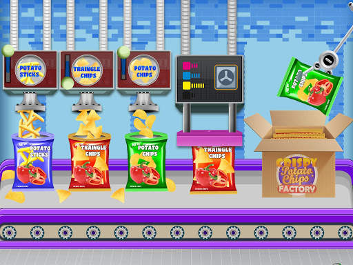 Crispy Potato Chips Factory: Snacks Maker Games screenshot 4