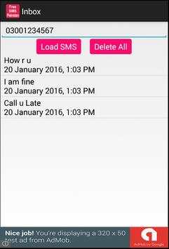Free SMS To Pakistan screenshot 2