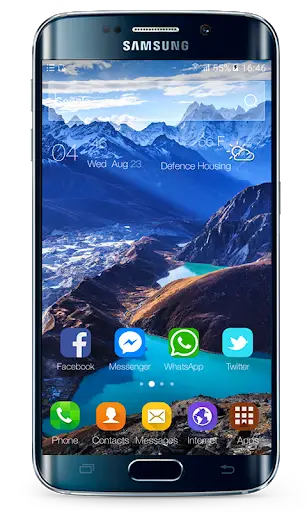 Launcher Theme Nokia 7.2 screenshot 1