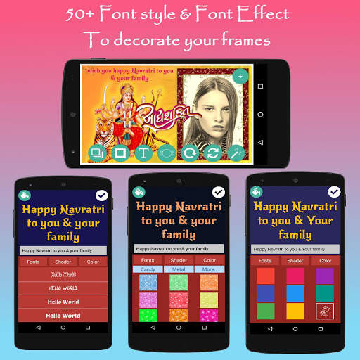 Navratri Photo Frames - Dussehra & Photo Editor screenshot 3