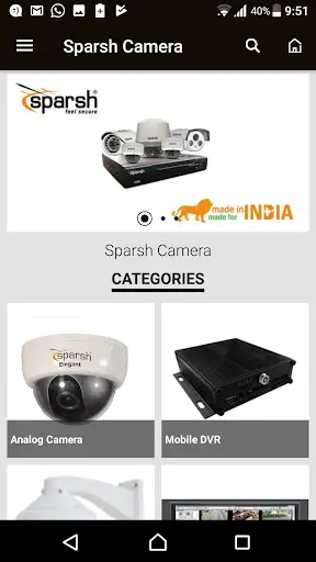Sparsh Camera screenshot 1