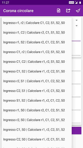 Calcolatore di geometria screenshot 6