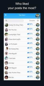 Like/Comment/Friend Analyzer for Facebook screenshot 2