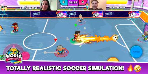 World League Live! Sepak Bola screenshot 1