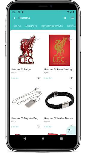 🏆 #1 Official Football Merchandise Shop ⚽️ screenshot 2