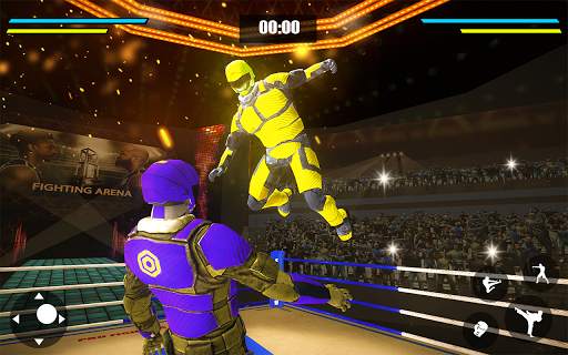 Real Robot Ring Fighting VS Wrestling Robot Game screenshot 12
