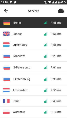 Black VPN Free screenshot 1