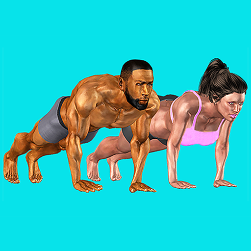 3D Push Ups Home Workout आइकन