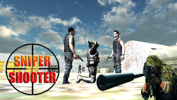 Sniper Tentara Camp Serangan screenshot 1
