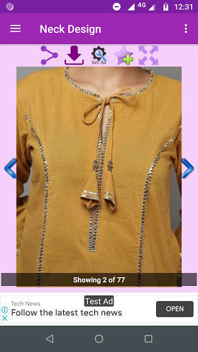 Salwar Neck Design Gallery screenshot 3