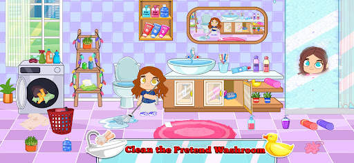 Pretend My Doll House Cleaning screenshot 4