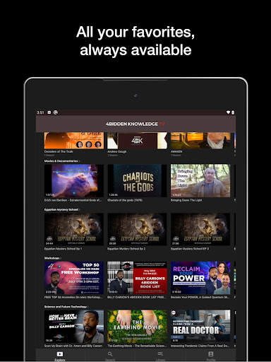 4biddenknowledge TV screenshot 7