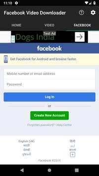 Video Downloader for Facebook 2019 screenshot 2