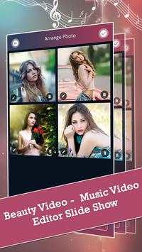 Beauty Video - Music Video Editor Slide Show screenshot 1