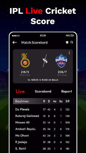 Live Ipl Score - Cricket Score screenshot 3