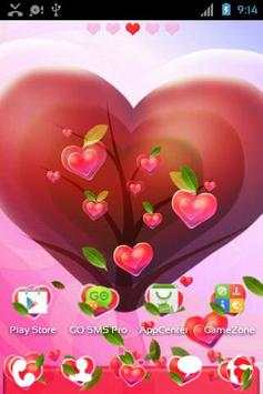 Valentine Heart Launcher Theme screenshot 1