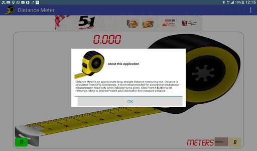 Distance Meter screenshot 1