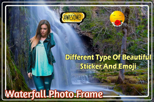Waterfall Photo Frame : Cut Paste Editor screenshot 6