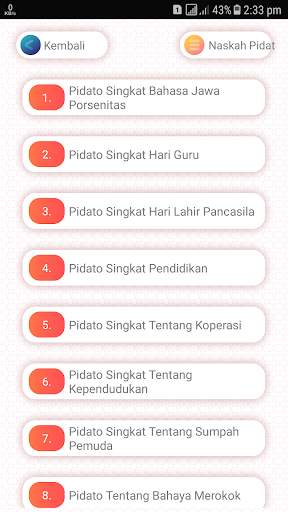 Kumpulan Teks Naskah Pidato Sambutan Lengkap скриншот 3