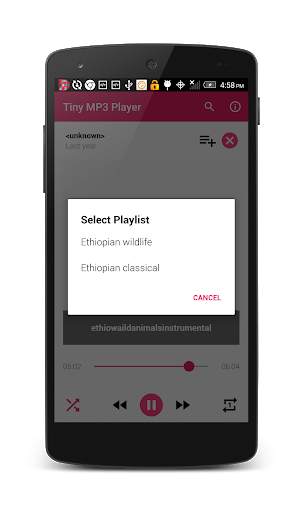 Tiny MP3 Player screenshot 6
