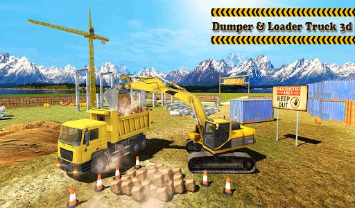 Dump & Loader Truck Free screenshot 8