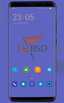 Deamons: logo theme & runs netbsd launcher screenshot 1