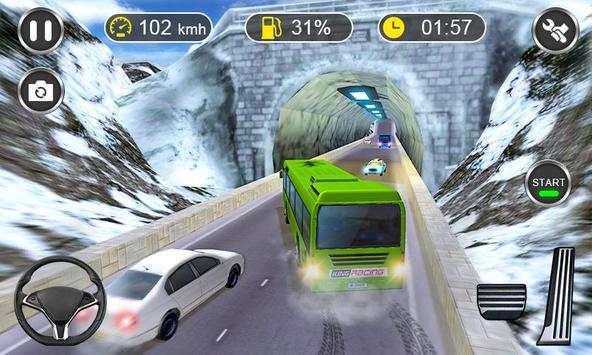 Telolet Bus Racing : UpHill Climb Bus Simulator 3D screenshot 2