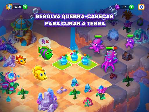 Sea Merge: Jogo de Peixe screenshot 8