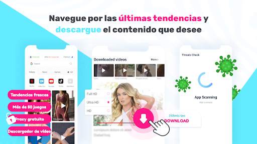 Navegador. Descargar video screenshot 1