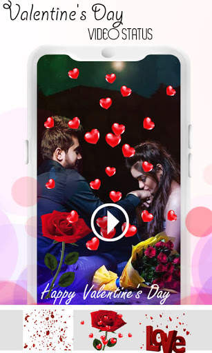 Valentine day Video Status Maker- image to video screenshot 3