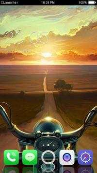 Sunset Road Theme C Launcher screenshot 1