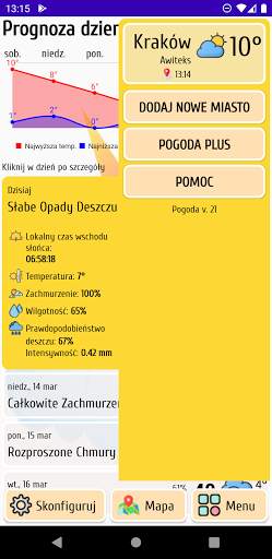 Prognoza Pogody i Jakość Powietrza z Widżetami screenshot 5