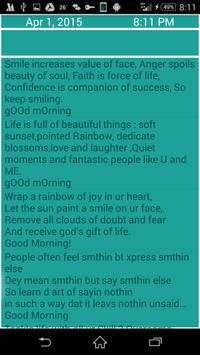 Good Morning SMS  Messenger screenshot 3