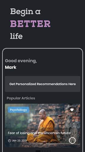 Self Improvement App screenshot 6