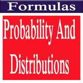 Probability And Distributions Formulas icon