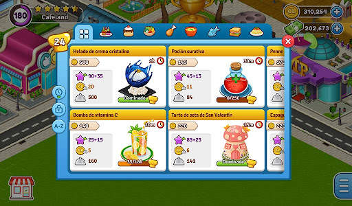 Cafeland: Juego de Restaurante screenshot 13