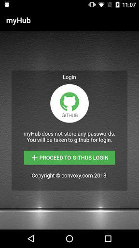 myHub for Github screenshot 1