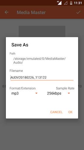 Media Master : Audio Video Converter and Editor. screenshot 6