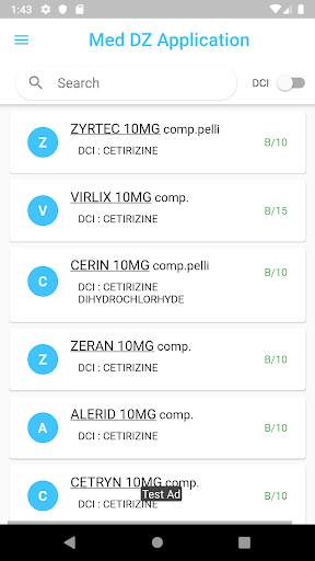 Med DZ Application screenshot 2