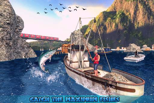 Big Fishing Ship Simulator 3D screenshot 7