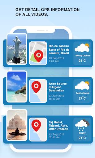 GPS Video Camera : Video with Location screenshot 3