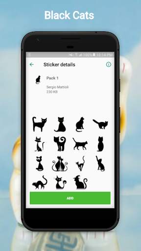 Stickers de Gatos para WhatsApp (WAStickerApps) screenshot 6