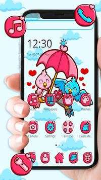 Love Birds Couple Theme screenshot 4